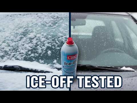 CRC Ice-Off Windshield Spray De-Icer Test