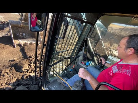 Caterpillar 390D Excavator Loading Mercedes & MAN Trucks With Two Passes - Interkat SA