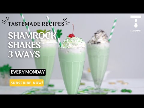 Shamrock Shakes 3 Ways - Get Lucky with These Festive Treats!