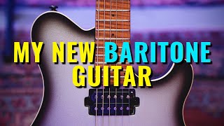 Video thumbnail for MusicMan AXIS SUPERSPORT Baritone Guitar by Rabea Massaad