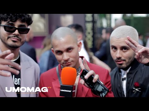 Tainy, Alvaro Díaz y Dylan Fuentes representando a Neon16 | PLN20