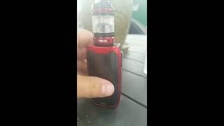 changing a coil in a revenger x vaporesso tank..