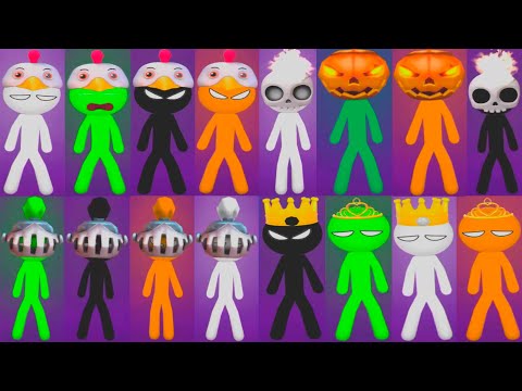 STICKMAN PARTY 1 2 3 4 player games - GAMEPLAY WALKTHROUGH 2021