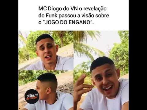 MC DIOGO DO VN O REVELAÇÃO DO FUNK PASSOU A VISÃO SOBRE O JOGO DO ENGANO