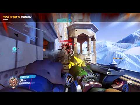 [Overwatch] Yeeting on the entire enemy team as Roadhog