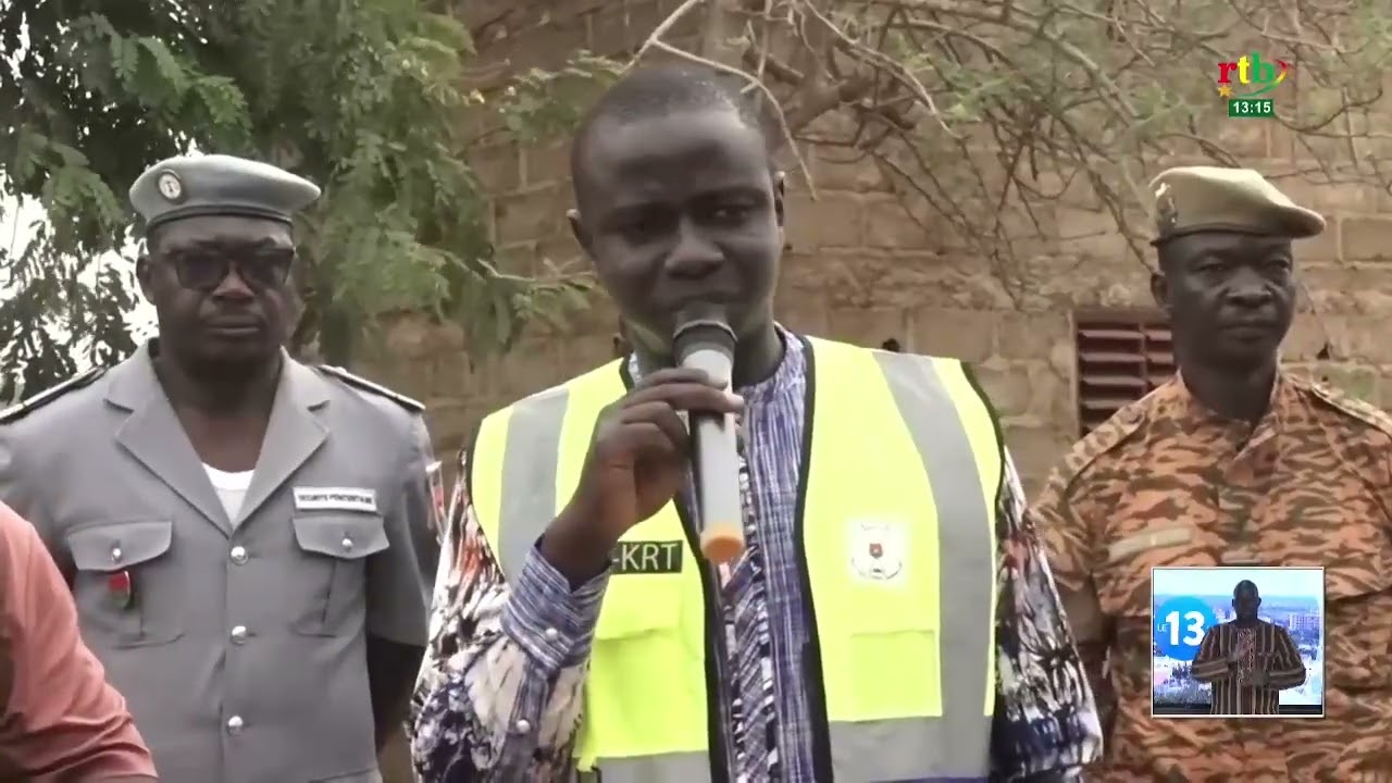 Le Gouverneur du Nakambé constate l’état d’avancement de la mise en œuvre de Faso Mêbo à Koupéla