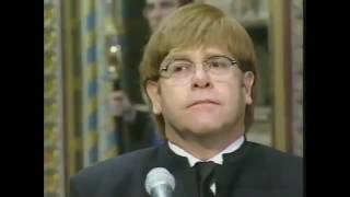 Elton John   Candle in the Wind Goodbye England's Rose Live at Princess Diana's Funeral   1997