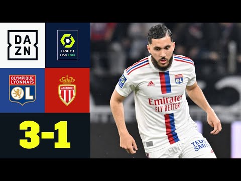 Zaubershow von Rayan Cherki! Lyon bewahrt seine Europa-Chancen: Lyon - Monaco | Ligue 1 | DAZN