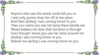 Bobby Bare - I Was Coming Home to You Lyrics