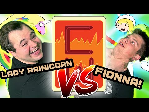 Adventure Time CARD WARS! Fionna VS Lady Rainicorn!