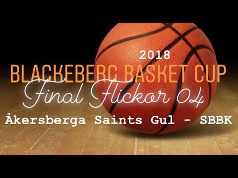 06 FINAL Åkersberga Basket Saints Gul vs SBBK - 9 sept 2018 - 17-25