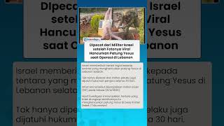 Download lagu HANCURKAN PATUNG YESUS DI LEBANON! Tentara Israel Ini Karier Militernya Tamat, Langsung Dipecat mp3