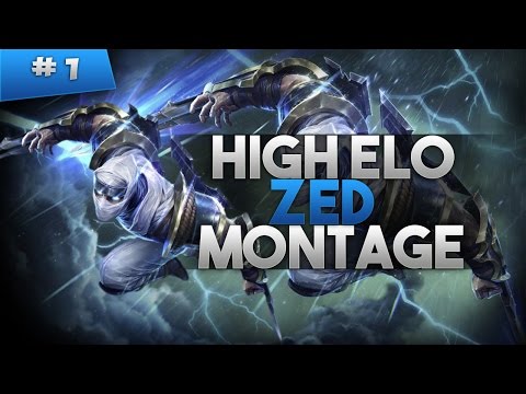 High Elo ZED Montage #1 - 2015