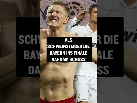 Wisst ihr noch, als Schweinsteiger die Bayern ins Finale Dahoam schoss? #shorts