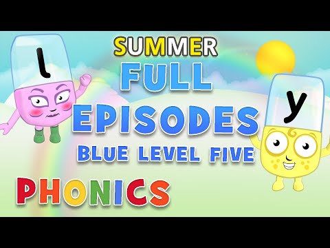 #SummerLearning Alphablocks - Blue Level Five | FULL EPISODES 10-12 | Learn to Read | #HomeSchooling