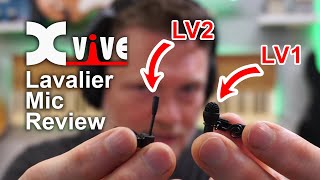 Video thumbnail for Xvive LV1 LV2 Lavalier Mic Review by Kennis Russell
