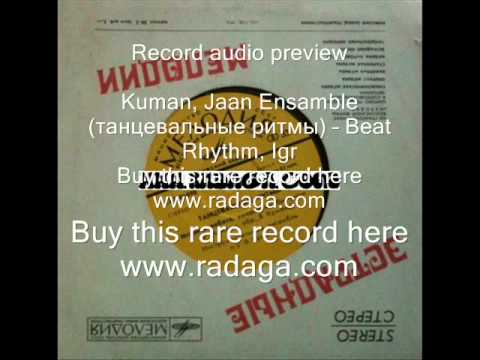 radaga.com euro funk - Kuman, Jaan Ensamble -- Beat Rhythm (1976) 7'inch