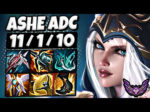 Ashe vs Aphelios ADC [ TripleKill ] Korea Master Patch 25.22 ✅