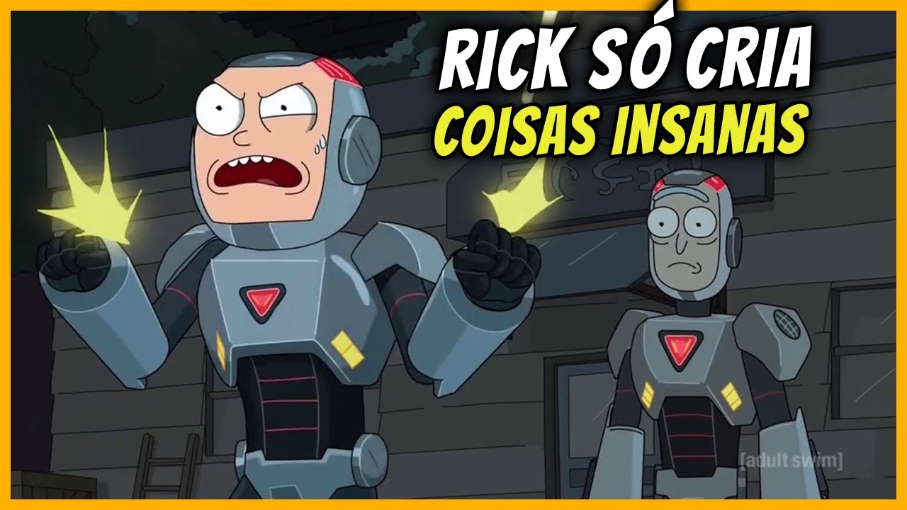 AS INVENÇÕES MAIS MALUCAS  CRIADAS PELO RICK NA 2ª TEMPORADA - Rick and Morty
