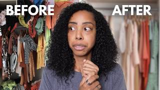 I haven't decluttered my closet in over a year... so let's fix that