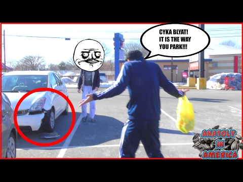 Russian Gopnik Anatoly Teaches Americans How to Park