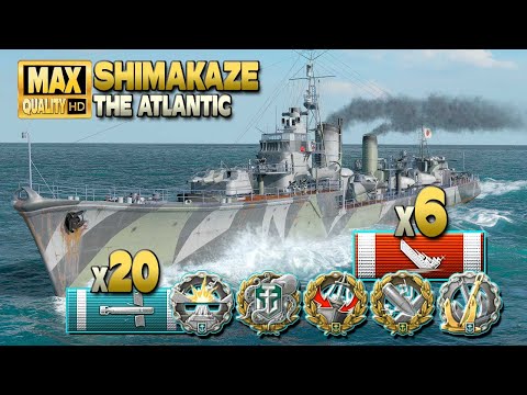 Destroyer Shimakaze: Cyclone warrior - World of Warships