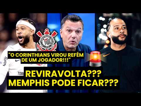LOUCURA? “O CORINTHIANS VIROU REFÉM de UM JOGADOR! SE RENOVAR com o MEMPHIS agora…” | MAURO CEZAR