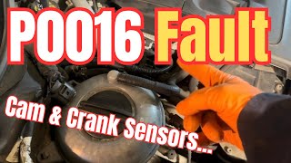 VW P0016 Fault Diagnose & Sensors Change ￼