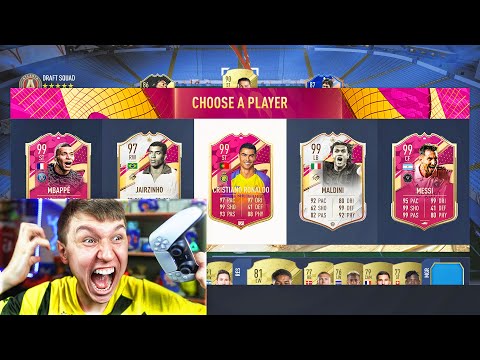 99 RONALDO IN A 195 RATED FUTTIES FUT DRAFT!! (FIFA 23)