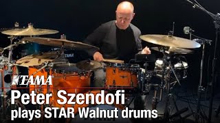Video thumbnail for TAMA Artist Peter Szendofi plays STAR Walnut drums by TAMA Drums Official