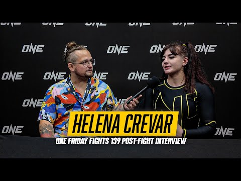 Helena Crevar responds to weigh-in backlash after ONE Fight Night 39 | Post Fight Interview
