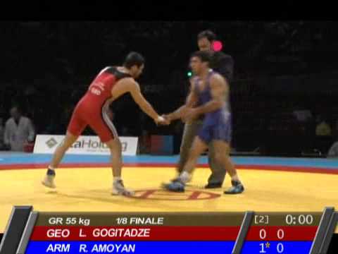 Lasha Gogitadze (Georgia) - Roman Amoyan (Armenia) - Dortmund 2011
