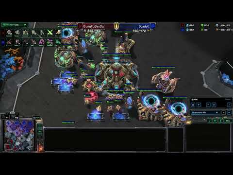I3 Scarlett vs GungFuBanDa ZvP G3 Inside and Out DreamHack SC2 2023 Atlanta no commentary
