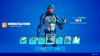 How To Get Ali-A Skin for FREE in Fortnite! (Free Skin Codes)💠