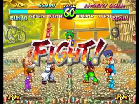 Super Dodge Ball - Neo Geo /Walkthrough /Gameplay