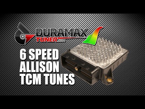 SIX SPEED ALLISON TCM TUNE ADVANTAGES