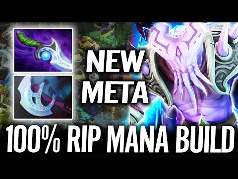 Burning Mana Build - NEW META: Diffusal Blade + Manta Style by Emo Faceless Void