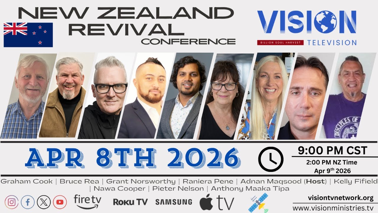 New Zealand Revival Conference! 🔥 Revival Broadcast | Prophetic Words and Prayer Are Being Released