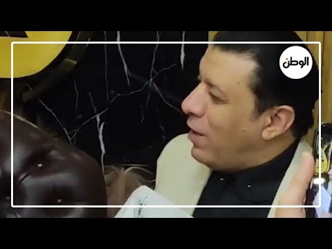 لحظة سحب قرعة العمرة بنقابة المهن الموسيقية.. وليد دعبس اي حد امه عايشة من الفائزين هتروح معاه