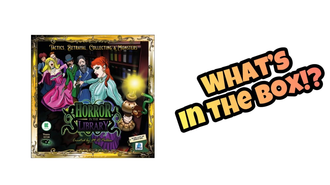 Horror in the Library Unboxing thumbnail