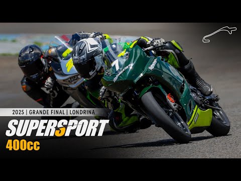 AO VIVO SuperSport 400cc - SuperBike Brasil - Londrina - Grande Final - Autódromo de Londrina