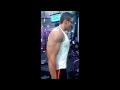 natural teen bodybuilder chest and arms workout