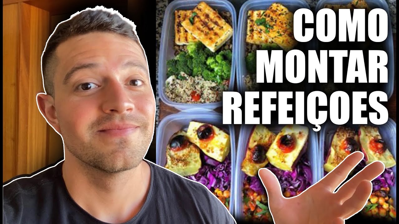 COMO MONTAR REFEIÇÕES VEGAN Fitness Baratas e Saudáveis 🥗💪🏼💰