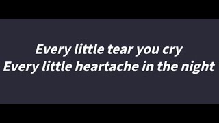 Paul Janz Every Little Tear Lyrics