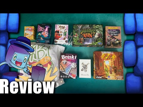 9 Quick Short Review - with Tom Vasel