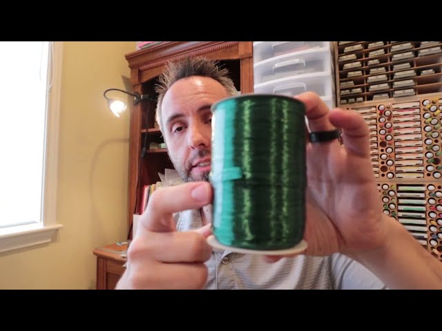 Best Pearlized Green Raffia Ribbon for Holiday Crafts - close-up view