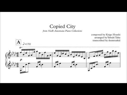 Copied City (transcription) - NieR Automata Piano Collections