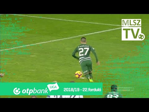 Gorriaran Fontes Fernando gólja a Ferencvárosi TC – Puskás Akadémia FC mérkőzésen