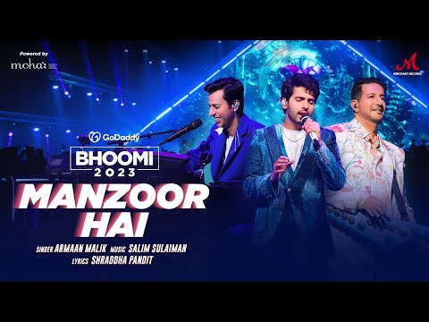 Manzoor Hai | GoDaddy IN Bhoomi 2023 | Salim Sulaiman | Armaan Malik | Shraddha Pandit