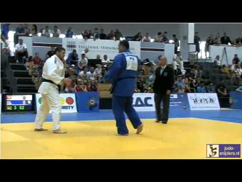 Judo 2013 European Open Men Tallinn: Vakhaviak (BLR) -  Wojnarowicz (POL) [+100kg] rep